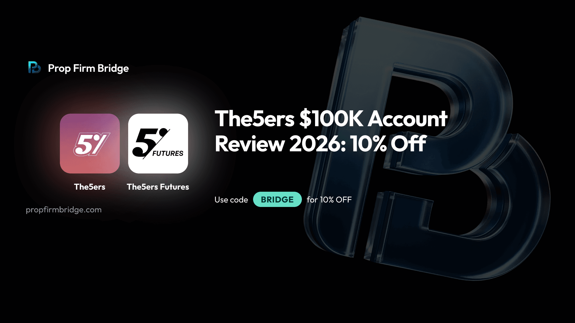 The5ers $100K Account Review 2026: 10% Off — Prop Firm Bridge