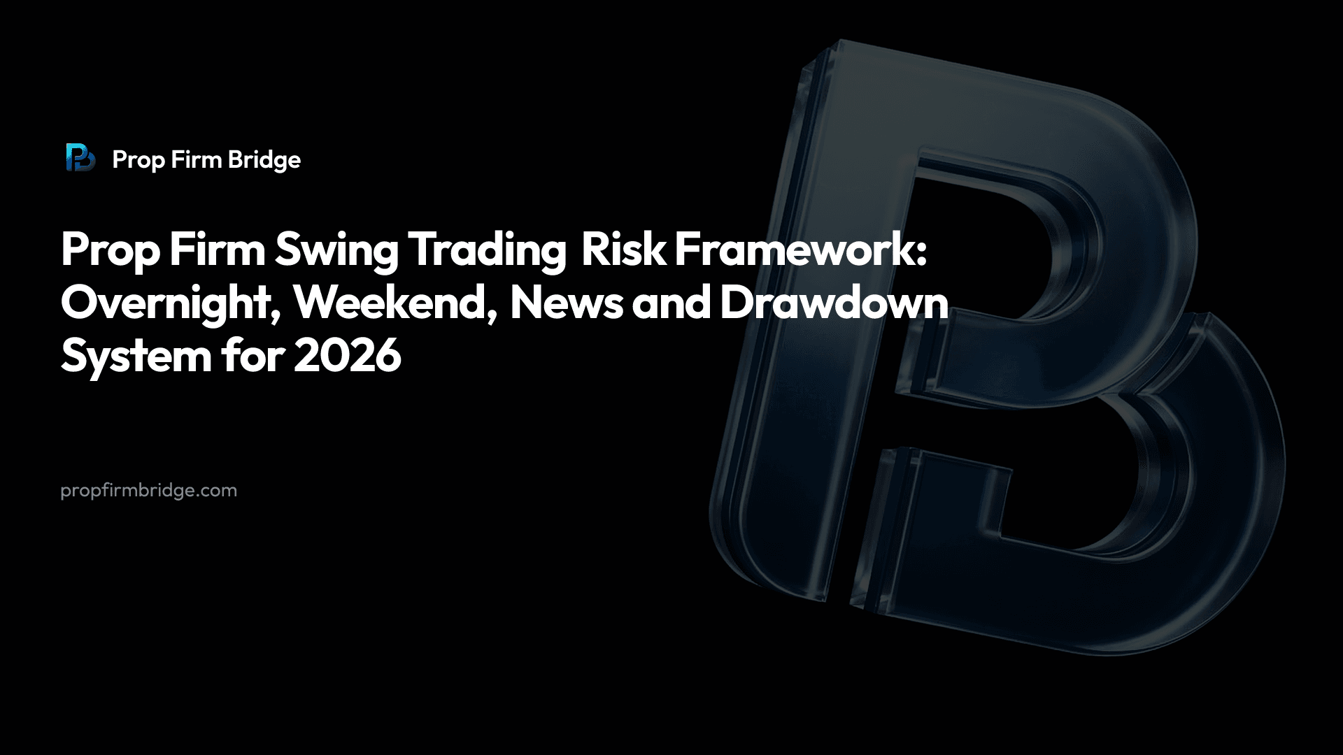 Prop Firm Swing Trading Risk Framework: Overnight, Weekend, News and Drawdown System for 2026 — Prop Firm Bridge