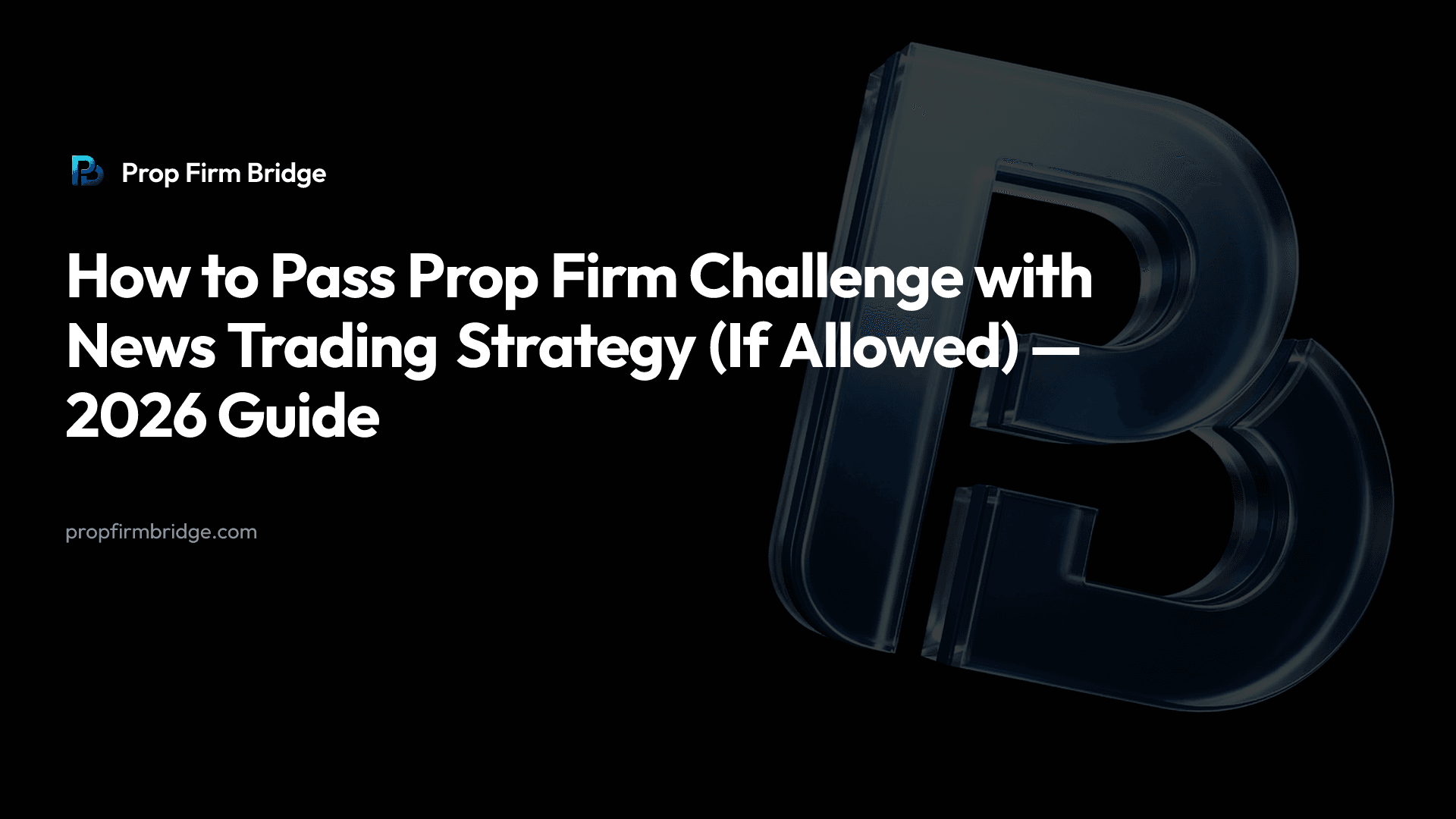 How to Pass Prop Firm Challenge with News Trading Strategy (If Allowed) — 2026 Guide — Prop Firm Bridge