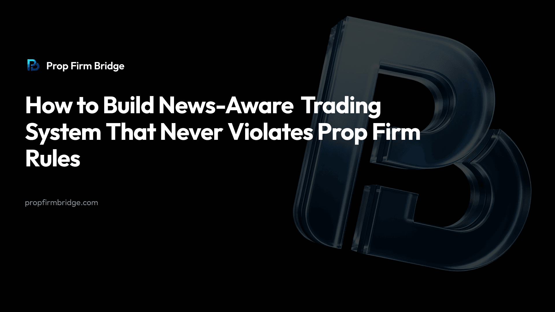 How to Build News-Aware Trading System That Never Violates Prop Firm Rules — Prop Firm Bridge