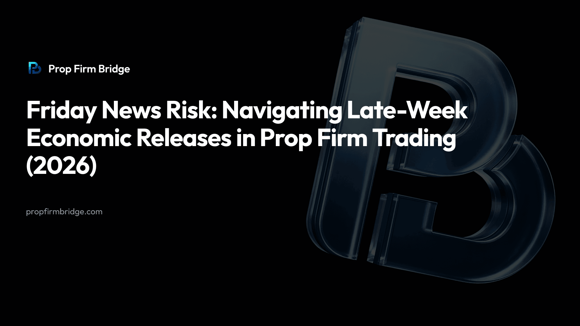 Friday News Risk: Navigating Late-Week Economic Releases in Prop Firm Trading (2026) — Prop Firm Bridge