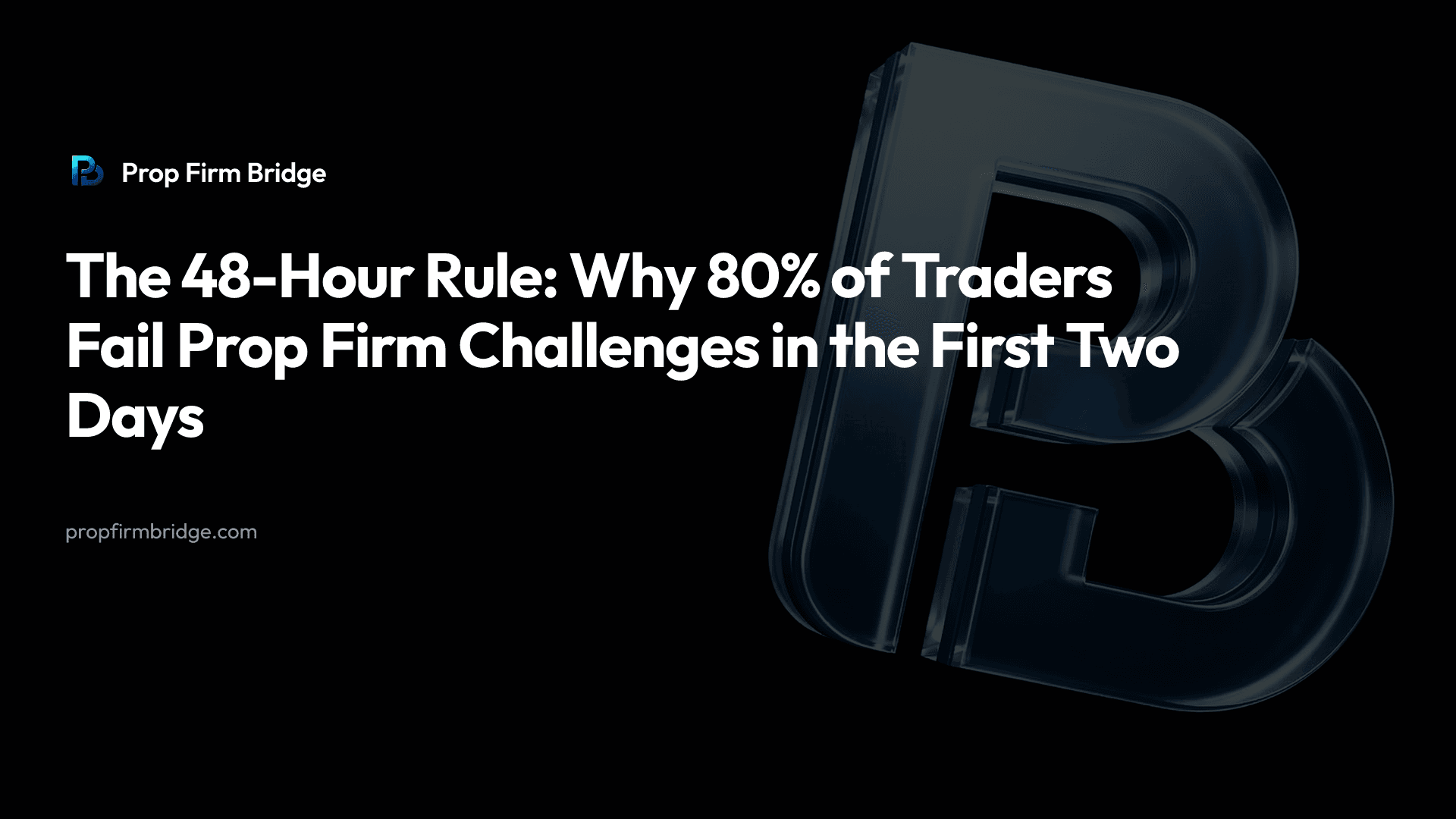 The 48-Hour Rule: Why 80% of Traders Fail Prop Firm Challenges in the First Two Days