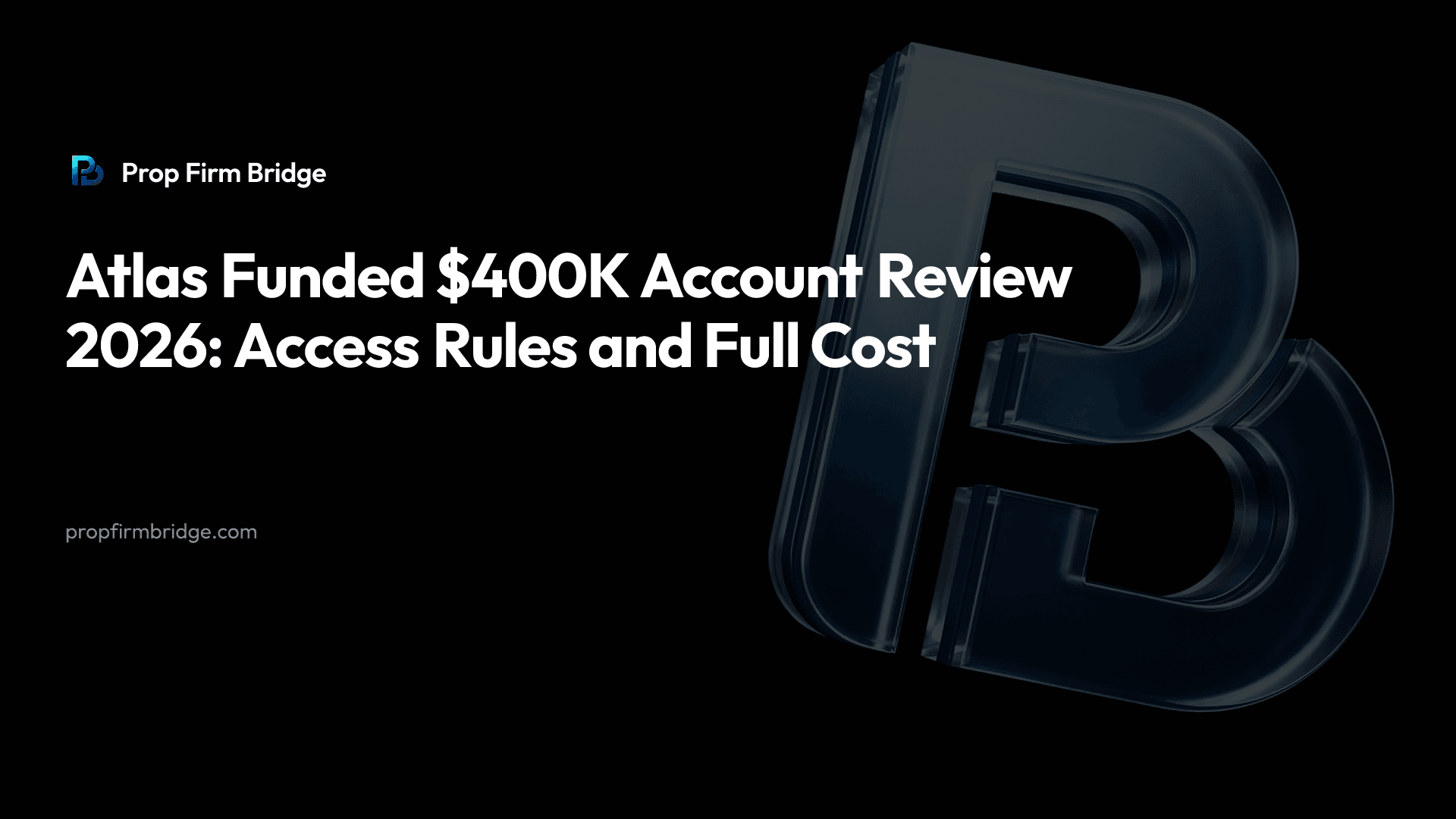 Atlas Funded $400K Account Review 2026: Access Rules and Full Cost — Prop Firm Bridge