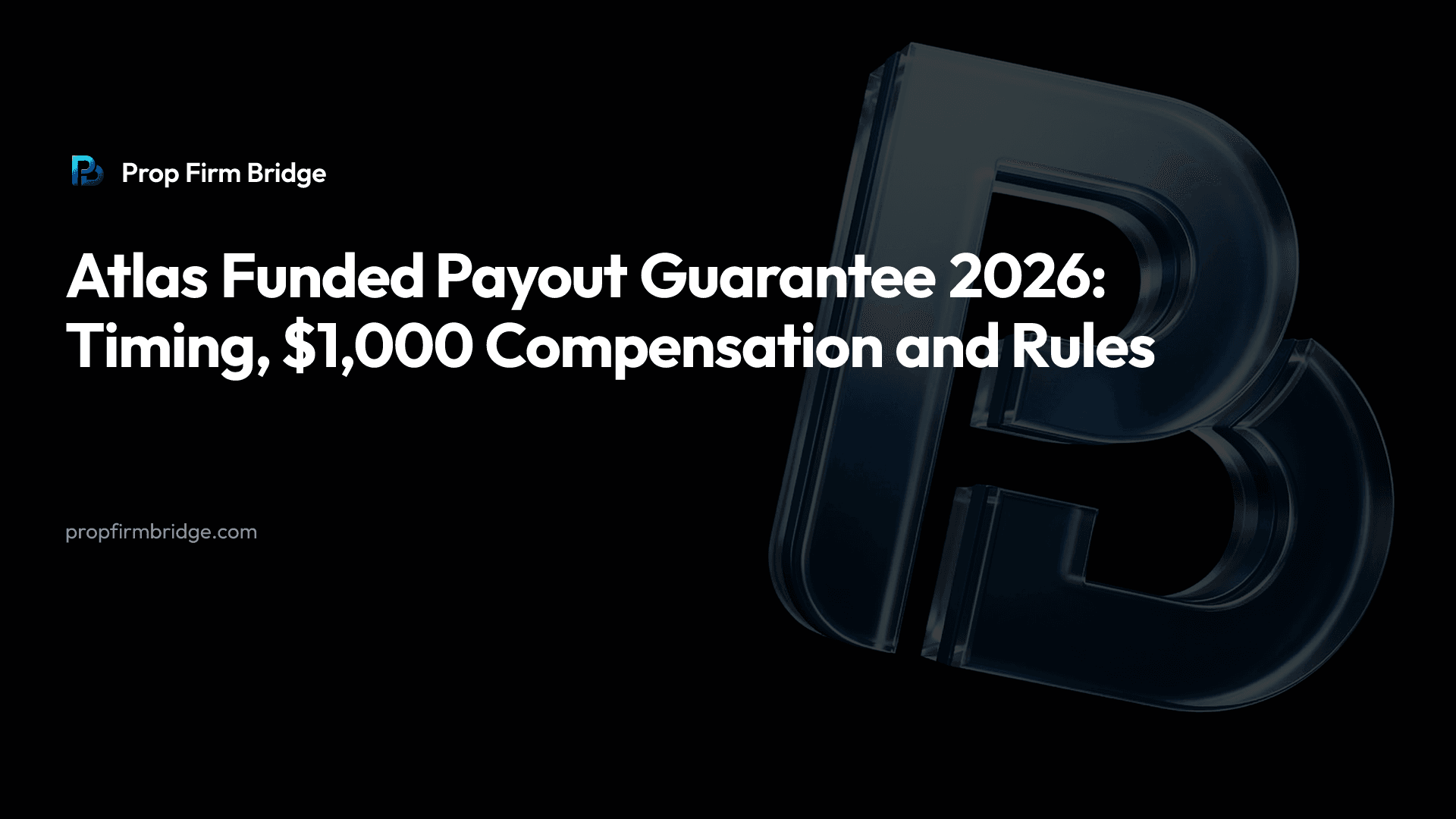 Atlas Funded Payout Guarantee 2026: Timing, $1,000 Compensation and Rules — Prop Firm Bridge