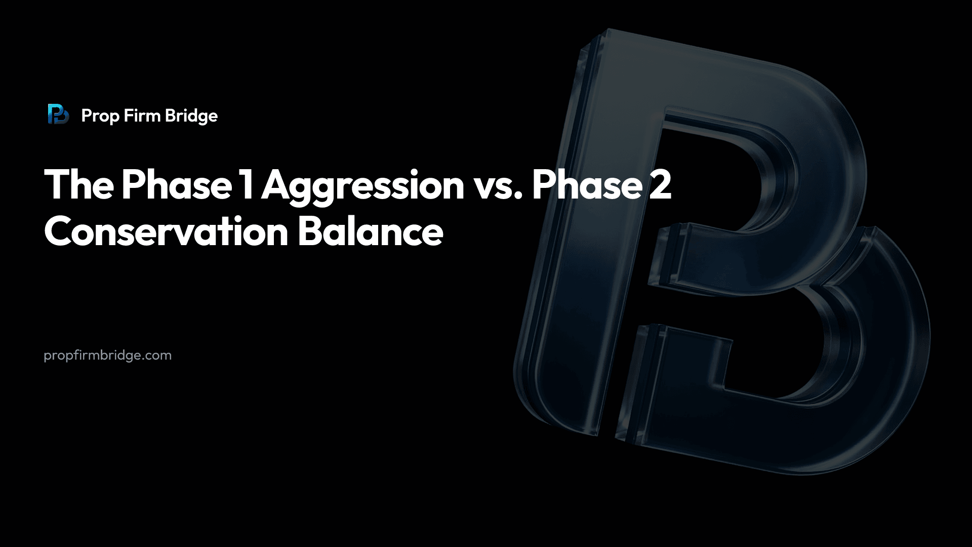 The Phase 1 Aggression vs. Phase 2 Conservation Balance — Prop Firm Bridge