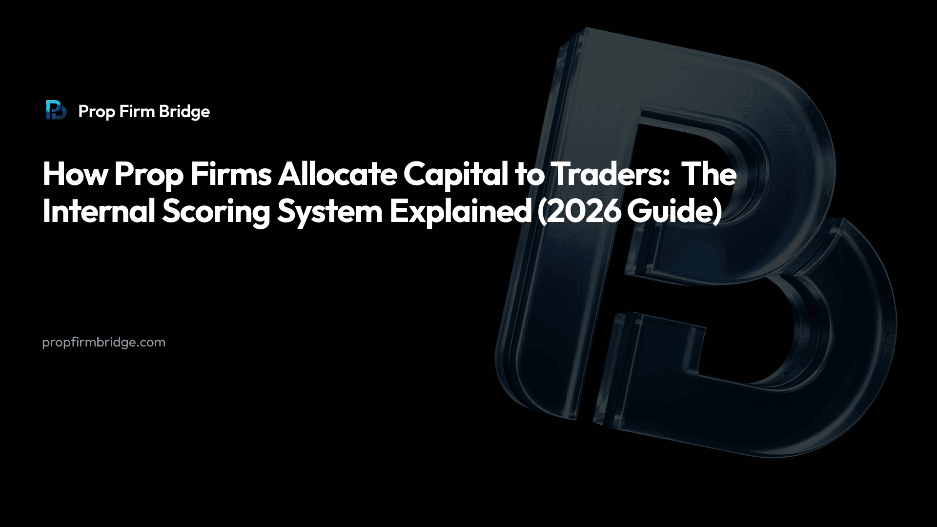 How Prop Firms Allocate Capital to Traders: The Internal Scoring System Explained (2026 Guide)