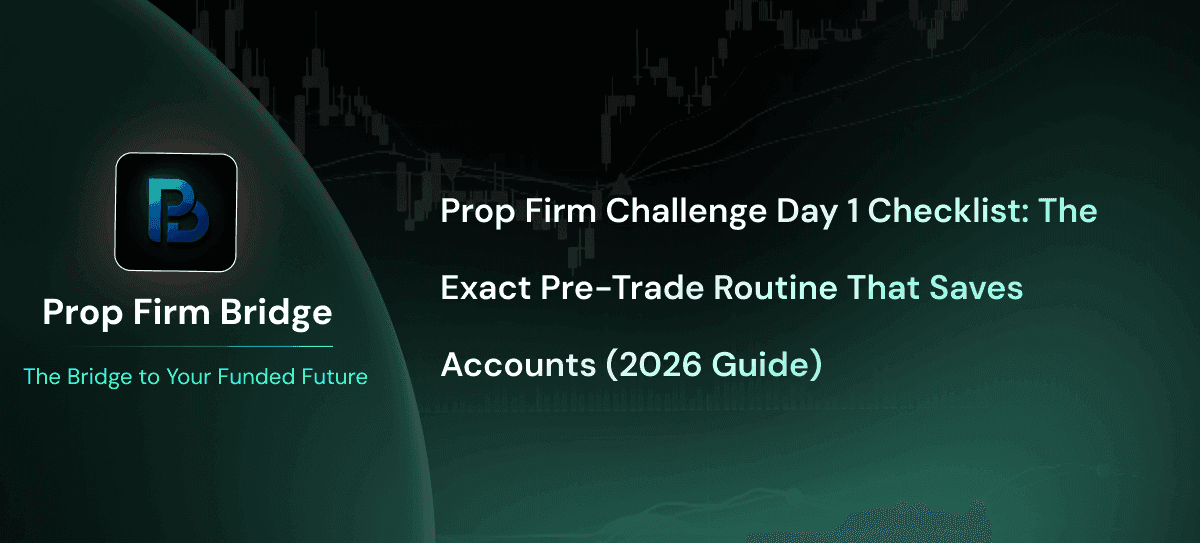 Prop Firm Challenge Day 1 Checklist: The Exact Pre-Trade Routine (2026)