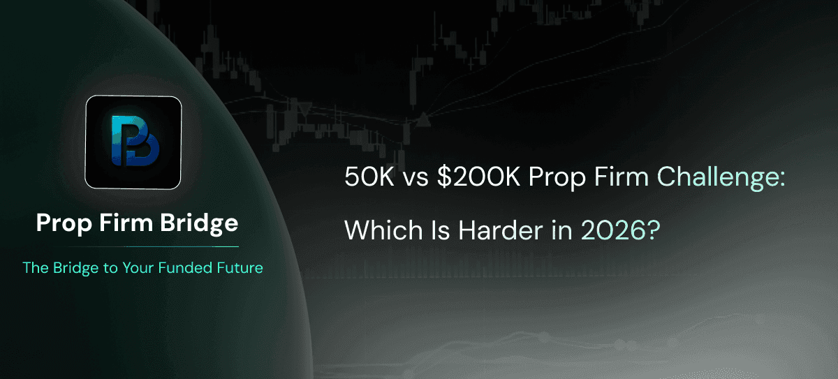 50K vs $200K Prop Firm Challenge: Which Is Harder in 2026?
